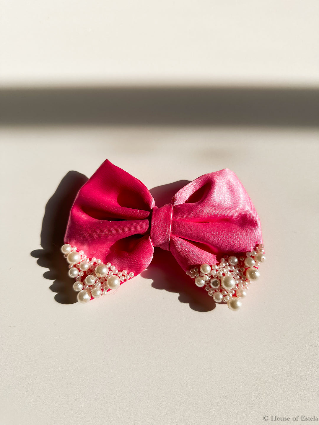 Pearl Hair Bows