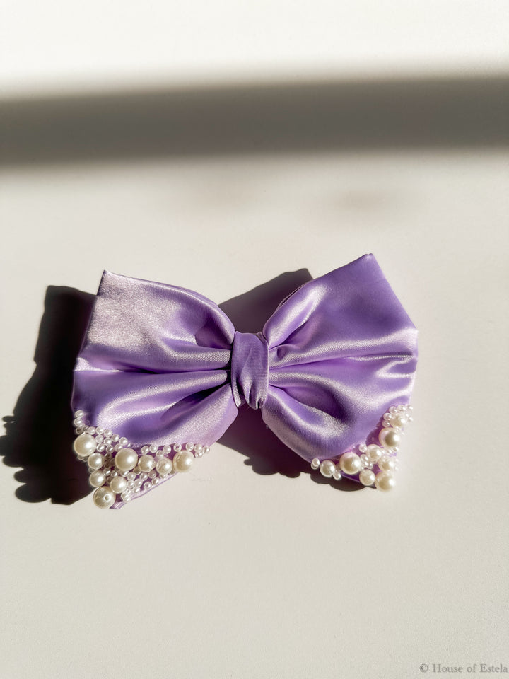 Pearl Hair Bows