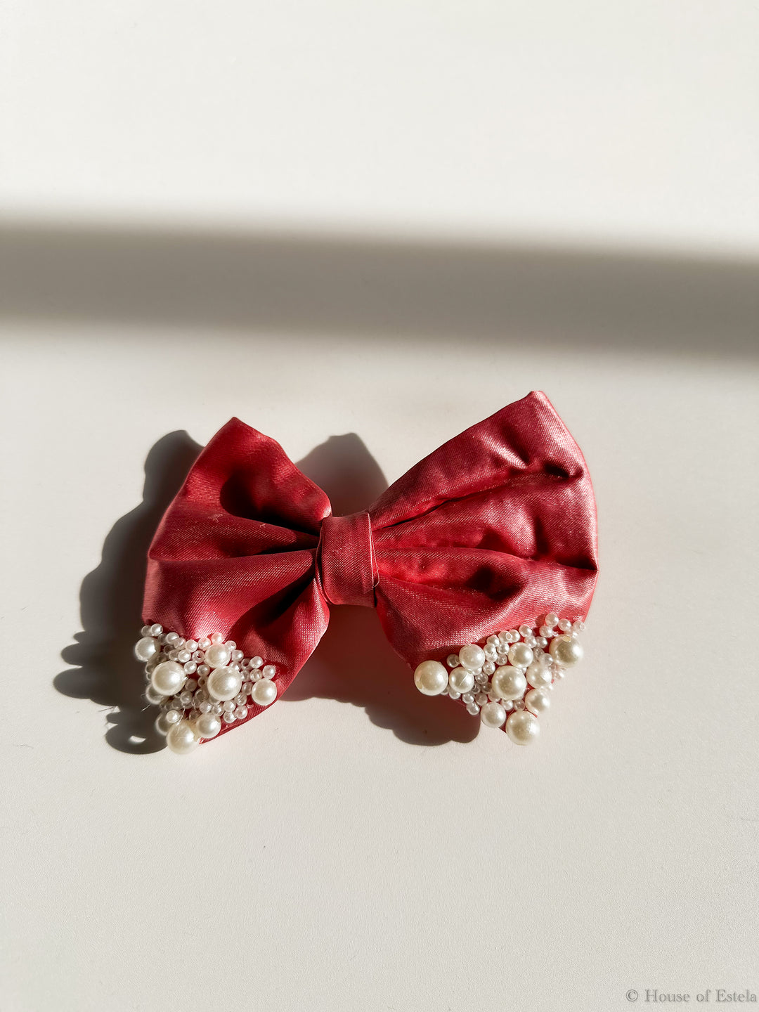 Pearl Hair Bows