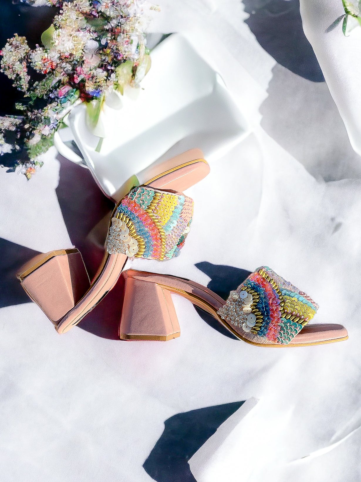 Elsa Peachy Pink Heel